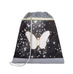 BELMIL Tornazsák, BELMIL "Amazing Butterfly", szürke-fekete, pillangó BELMIL Tornazsák, BELMIL "Amazing Butterfly", szürke-fekete, pillangó