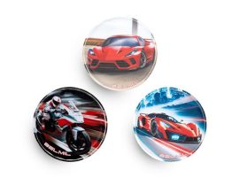 BELMIL Matrica, tépőzáras, Classy Plus táskához, BELMIL "No Limit" versenyautó BELMIL Matrica, tépőzáras, Classy Plus táskához, BELMIL "No Limit" versenyautó