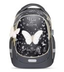   BELMIL Iskolatáska, cipzáras, BELMIL "Leisure Plus Amazing Butterfly", pillangó