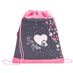 BELMIL Tornazsák, BELMIL "Caty be mine", rózsaszín-kék, szivecske