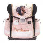   BELMIL Iskolatáska, fémcsat, BELMIL "Classy Horse Chestnut", lovacska