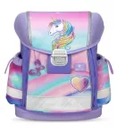   BELMIL Iskolatáska, fémcsat, BELMIL "Classy Heart of the Rainbow", unikornis