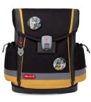 BELMIL Iskolatáska, mágneszárral, BELMIL "Classy Plus Wolves Sand", farkas BELMIL Iskolatáska, mágneszárral, BELMIL "Classy Plus Wolves Sand", farkas