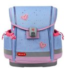 BELMIL Iskolatáska, mágneszárral, BELMIL "Classy Plus Lavander", lila szivecske BELMIL Iskolatáska, mágneszárral, BELMIL "Classy Plus Lavander", lila szivecske