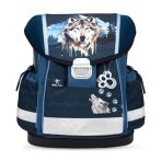   BELMIL Iskolatáska, fémcsat, BELMIL "Classy Northern Alpha", farkas