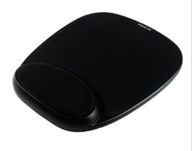 KENSINGTON Egéralátét csuklótámasszal, géltöltésű, KENSINGTON, fekete KENSINGTON Egéralátét csuklótámasszal, géltöltésű, KENSINGTON, fekete