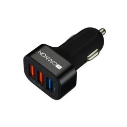 CANYON Autós töltő, 3xUSB, QC 3.0, 2,1A, CANYON "C-07" CANYON Autós töltő, 3xUSB, QC 3.0, 2,1A, CANYON "C-07"