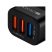 CANYON Autós töltő, 3xUSB, QC 3.0, 2,1A, CANYON "C-07" CANYON Autós töltő, 3xUSB, QC 3.0, 2,1A, CANYON "C-07"