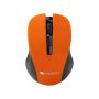   CANYON Egér, vezeték nélküli, optikai, USB, CANYON "MW-1", narancs