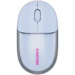   CANYON Egér, vezeték nélküli, dual-mode kapcsolat, optikai, CANYON "OnClick 24", kék