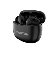 CANYON Fülhallgató, TWS vezeték nélküli, Bluetooth 5.3, CANYON "TWS-5", fekete CANYON Fülhallgató, TWS vezeték nélküli, Bluetooth 5.3, CANYON "TWS-5", fekete