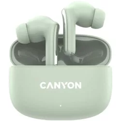 CANYON Fülhallgató, TWS vezeték nélküli, Bluetooth 5.4, CANYON "OnGo 9", zsálya