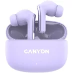   CANYON Fülhallgató, TWS vezeték nélküli, Bluetooth 5.4, CANYON "OnGo 9", levendula