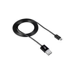CANYON USB kábel, USB 2.0-microUSB, 1 m, CANYON "UM-1", fekete CANYON USB kábel, USB 2.0-microUSB, 1 m, CANYON "UM-1", fekete