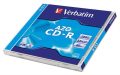   VERBATIM CD-R lemez, Crystal bevonat, AZO, 700MB, 52x, 1 db, normál tok, VERBATIM "DataLife Plus"