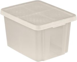 CURVER Tárolódoboz, tetővel, 26 l, áttetsző, CURVER "Essentials" CURVER Tárolódoboz, tetővel, 26 l, áttetsző, CURVER "Essentials"