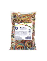 VICTORIA FACILITY Postázógumi, 60X2 mm, VICTORIA FACILITY, 0,5 kg, vegyes színű VICTORIA FACILITY Postázógumi, 60X2 mm, VICTORIA FACILITY, 0,5 kg, vegyes színű