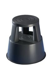 WEDO Gurulós polipropilén zsámoly, WEDO sötétszürke WEDO Gurulós polipropilén zsámoly, WEDO sötétszürke