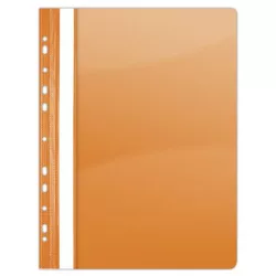 DONAU Gyorsfűző, lefűzhető, PVC, A4, DONAU, narancssárga