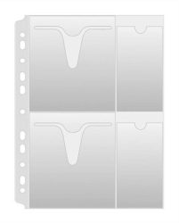 DONAU CD/DVD genotherm, lefűzhető, A4, 160 mikron, víztiszta, DONAU DONAU CD/DVD genotherm, lefűzhető, A4, 160 mikron, víztiszta, DONAU