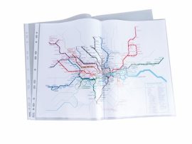 DONAU Genotherm, lefűzhető, A3, fekvő, 120 mikron, narancsos felület, DONAU DONAU Genotherm, lefűzhető, A3, fekvő, 120 mikron, narancsos felület, DONAU