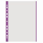 DONAU Genotherm, lefűzhető, színes szélű, A4, 40 mikron, narancsos felület, DONAU, lila DONAU Genotherm, lefűzhető, színes szélű, A4, 40 mikron, narancsos felület, DONAU, lila