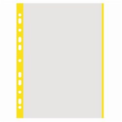 DONAU Genotherm, lefűzhető, színes szélű, A4, 40 mikron, narancsos felület, DONAU, sárga DONAU Genotherm, lefűzhető, színes szélű, A4, 40 mikron, narancsos felület, DONAU, sárga