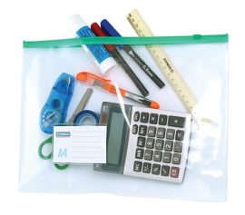 DONAU Rendszerező tasak, A4, PVC, simítózáras, DONAU DONAU Rendszerező tasak, A4, PVC, simítózáras, DONAU