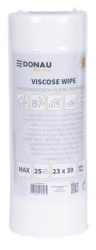DONAU Törlőkendő, univerzális, 25 db, 23x39cm, DONAU "Home", fehér DONAU Törlőkendő, univerzális, 25 db, 23x39cm, DONAU "Home", fehér