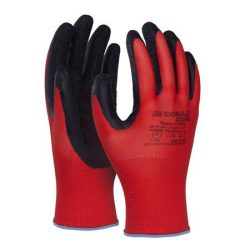 DONAU Védőkesztyű, latex, DONAU "Safety", 9/L méret, piros DONAU Védőkesztyű, latex, DONAU "Safety", 9/L méret, piros