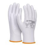 DONAU Szerelőkesztyű, PU, DONAU "Safety", 7/S méret, fehér DONAU Szerelőkesztyű, PU, DONAU "Safety", 7/S méret, fehér