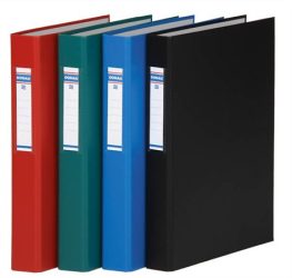 DONAU Gyűrűs könyv, 2 gyűrű, 40 mm, A4, PP/karton, DONAU, kék DONAU Gyűrűs könyv, 2 gyűrű, 40 mm, A4, PP/karton, DONAU, kék