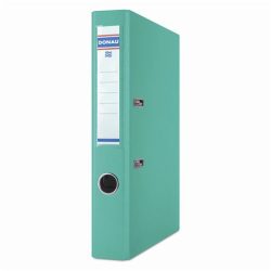 DONAU Iratrendező, 50 mm, A4, PP, élvédő sínnel, DONAU "Premium", türkiz DONAU Iratrendező, 50 mm, A4, PP, élvédő sínnel, DONAU "Premium", türkiz