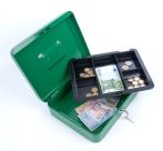 DONAU Pénzkazetta, 15,2x11,5x8 cm, DONAU, zöld DONAU Pénzkazetta, 15,2x11,5x8 cm, DONAU, zöld