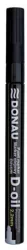 DONAU Lakkmarker, 2,2 mm, S, DONAU "D-oil", fekete
