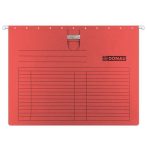 DONAU Függőmappa, gyorsfűzős, karton, A4, DONAU, piros DONAU Függőmappa, gyorsfűzős, karton, A4, DONAU, piros