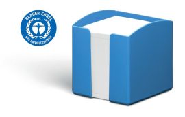 DURABLE Jegyzettömbtartó, műanyag, 100x100 mm, feltöltve, DURABLE "ECO", kék DURABLE Jegyzettömbtartó, műanyag, 100x100 mm, feltöltve, DURABLE "ECO", kék