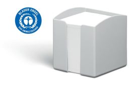 DURABLE Jegyzettömbtartó, műanyag, 100x100 mm, feltöltve, DURABLE "ECO", szürke DURABLE Jegyzettömbtartó, műanyag, 100x100 mm, feltöltve, DURABLE "ECO", szürke