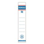   DONAU Cserecímke, iratrendezőhöz, öntapadó, 33x153 mm, DONAU, fehér