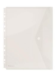 DONAU Irattartó tasak, A4, PP, patentos, lefűzhető, DONAU, áttetsző DONAU Irattartó tasak, A4, PP, patentos, lefűzhető, DONAU, áttetsző