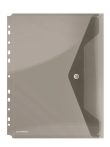 DONAU Irattartó tasak, A4, PP, patentos, lefűzhető, DONAU, füstszínű DONAU Irattartó tasak, A4, PP, patentos, lefűzhető, DONAU, füstszínű