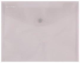 DONAU Irattartó tasak, A5, PP, patentos, DONAU, szürke DONAU Irattartó tasak, A5, PP, patentos, DONAU, szürke