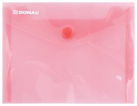 DONAU Irattartó tasak, A6, PP, patentos, DONAU, piros DONAU Irattartó tasak, A6, PP, patentos, DONAU, piros