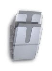DURABLE Prospektustartó, fali, álló, A4, DURABLE "FLEXIPLUS 2", áttetsző DURABLE Prospektustartó, fali, álló, A4, DURABLE "FLEXIPLUS 2", áttetsző