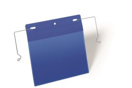 DURABLE Logisztikai zseb, A5, fekvő, DURABLE, dróttal, sötétkék DURABLE Logisztikai zseb, A5, fekvő, DURABLE, dróttal, sötétkék