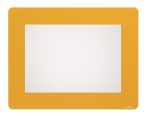   DURABLE Padlójelölő ablak, sárga,  A4, eltávolítható, DURABLE