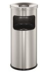 DURABLE Tűzálló szemetes, kerek, hamutartóval, DURABLE "Safe", ezüst DURABLE Tűzálló szemetes, kerek, hamutartóval, DURABLE "Safe", ezüst
