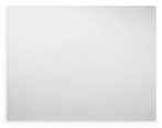   DURABLE Könyökalátét, lekerekített sarkok, 500x650 mm, PP, DURABLE, áttetsző