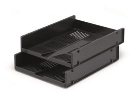 DURABLE Irattálca, műanyag, DURABLE "Optimo", fekete DURABLE Irattálca, műanyag, DURABLE "Optimo", fekete