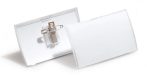 DURABLE Névkitűző, csíptetővel és tűvel, PP, 40x75 mm, DURABLE "CLICK FOLD" DURABLE Névkitűző, csíptetővel és tűvel, PP, 40x75 mm, DURABLE "CLICK FOLD"